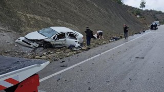 Burdurda 3 araçlı zincirleme kaza: 5 yaralı