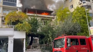 Bursada korkutan yangın