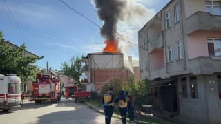 Bursada korkutan yangın