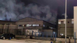Bursada tekstil fabrikasında yangın