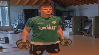 Bursaspor salonda antrenman yaptı