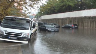 Büyükçekmecede sanayi sitesinde su baskını