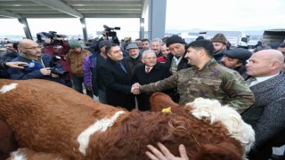 Büyükkılıç, İç Anadolunun en büyük Canlı Hayvan Borsası ve Pazar Yerini ziyaret etti