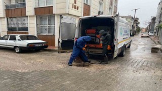 Büyükşehir ve MASKİ, 17 ilçede sağanak yağışa karşı sahada