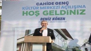 Cahide Genç Kültür Merkezi hizmete açıldı