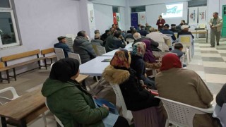 Çavdarhisarda çiftçi eğitim toplantısı
