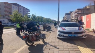 Çermikte jandarma ve polisten ortak denetim