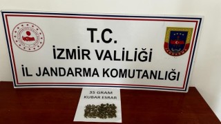 Çeşmede şüpheli araçtan esrar çıktı