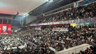 CHP 38. Olağan Kurultayında Kılıçdaroğlu ve Özel salona giriş yaptı