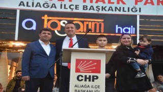 CHPde Barış Eroğlundan miting gibi adaylık açıklaması