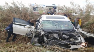 Çinede trafik kazası: 1 yaralı