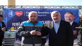 Çorum Belediyesinde anahtar teslim töreni