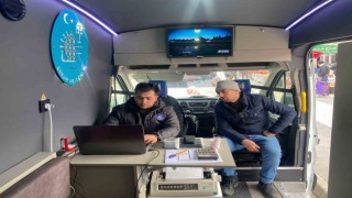 Çorum Belediyesinin “Mobil Çözüm Merkezi” hizmette