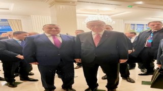 Cumhurbaşkanı Erdoğan, Astanada Ahıskalı Türklerle bir araya geldi