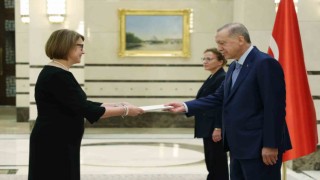 Cumhurbaşkanı Erdoğan, Finlandiya Büyükelçisi Hamalaineni kabul etti