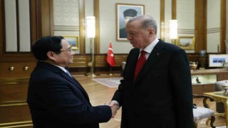 Cumhurbaşkanı Erdoğan, Vietnam Başbakanı Pham Minh Chinhi kabul etti