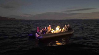 Datçada 43 düzensiz göçmen yakalandı, 28 göçmen kurtarıldı
