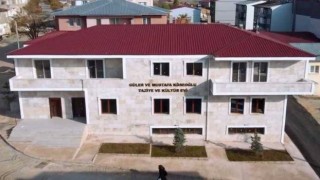 Demirözünde hayırseverin yaptırdığı taziye ve kültür evi hizmete girdi