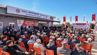 Denizlide Zeytinyağı Üretim Tesisi hizmete girdi