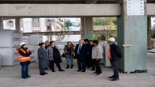 Derincenin yeni hizmet binasında çalışmalar sürüyor