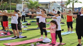 Didim Belediyesinin pilates etkinlikleri devam ediyor