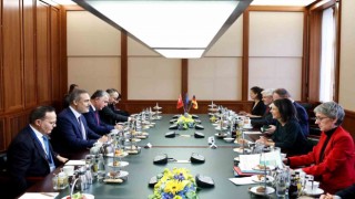 Dışişleri Bakanı Fidan, Alman mevkidaşı Baerbock ile bir araya geldi