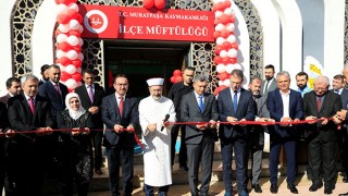 Diyanet İşleri Başkanı Erbaş Antalya’da açılış törenlerine katıldı