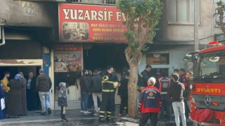 Diyarbakırda ikinci el eşya dükkanında yangın
