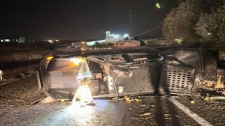 Diyarbakırda kamyonet ile pikap çarpıştı: 7 yaralı