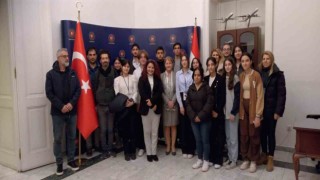 Diyarbakırlı lise öğrencileri Macaristanda