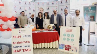 Sanko üniversitesi, Dünya Antibiyotik Farkındalık Haftası standı kurdu