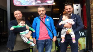 Duyarlı esnaf hasta çocuklar için elini taşın altına koydu