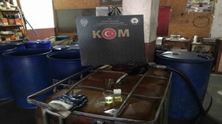 Düzcede 800 litre kaçak akaryakıt ele geçirildi
