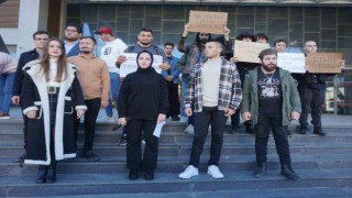 Edirnede üniversite öğrencilerinden en pahalı ulaşım ücretlerine tepki