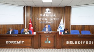 Edremit Meclisinde kararlar oy birliği ile alındı