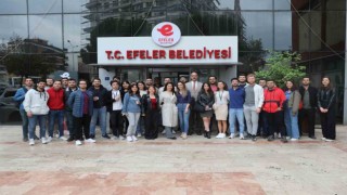 Efeler Belediyesi tıp öğrencilerini ağırladı