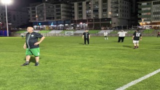 Efsanelerin yeşil sahada ter döktü