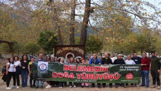 Eğitim-Bir-Sen Adana üyeleri Belemedikte doğa yürüyüşü yaptı