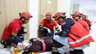Elazığda 6.7lik deprem tatbikatı
