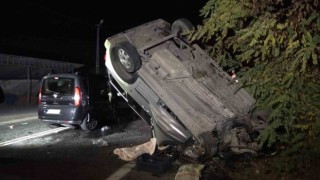 Elazığda trafik kazası: 1 ölü, 3 yaralı