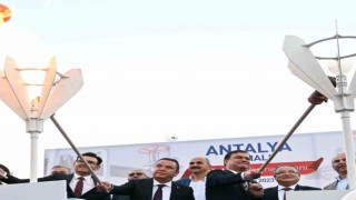 Elmalı doğalgaza kavuştu, ilk doğalgazı Başkan Böcek yaktı