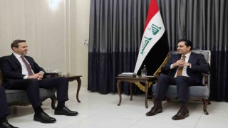 Enerji ve Tabii Kaynaklar Bakanı Bayraktar, Irak Temsilciler Meclisi Başkanvekili Mendelavi ile bir araya geldi