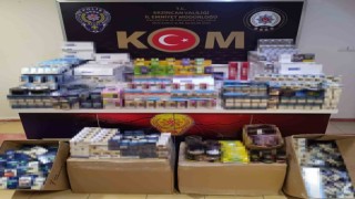 Erzincanda 4 bin 884 adet kaçak sigara ele geçirildi