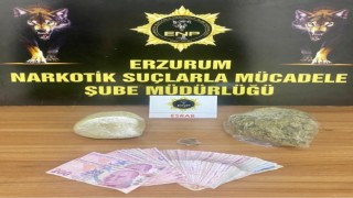 Erzurumda uyuşturucu operasyonu: 3 şüpheli yakalandı