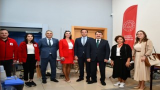 Eskişehir Adliyesinde kan bağışı için sıraya girdiler