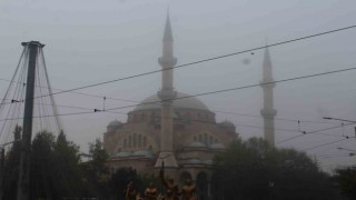 Eskişehir güne ‘Sis altında başladı