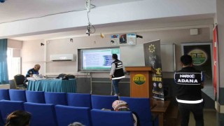 Fatih Anadolu Lisesinde uyuşturucuyla mücadele semineri düzenlendi