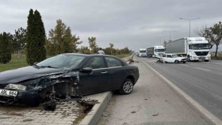 Feci kazada şans eseri yaralanan olmadı