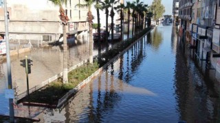 İskenderun adeta Venedik'e döndü