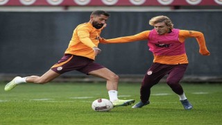 Galatasaray, Alanyaspor maçı hazırlıklarını çift antrenmanla sürdürdü